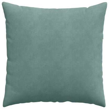Sofa Kussens 2 pcs Zeegroen 60 x 60 cm Katoen Stof