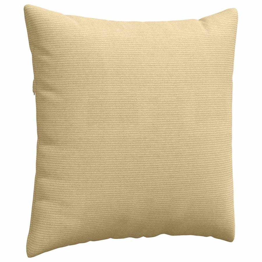 Sofa Kussens 2 pcs Grijs groen 60 x 60 cm Katoen Stof