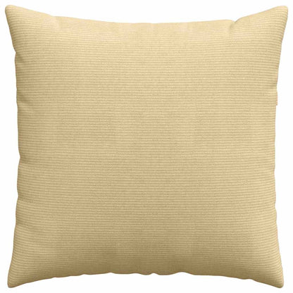 Sofa Kussens 2 pcs Grijs groen 60 x 60 cm Katoen Stof