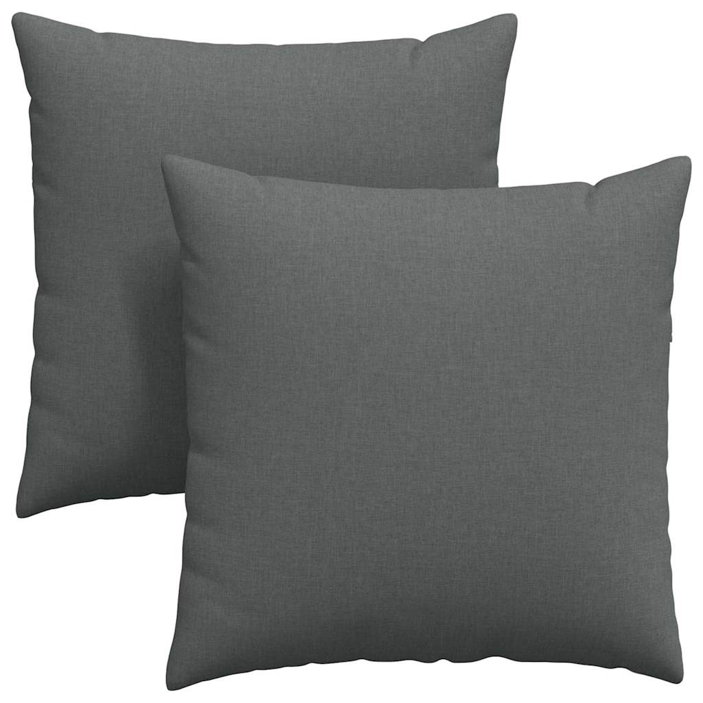 Sofa Kussens Donkergrijs Stof