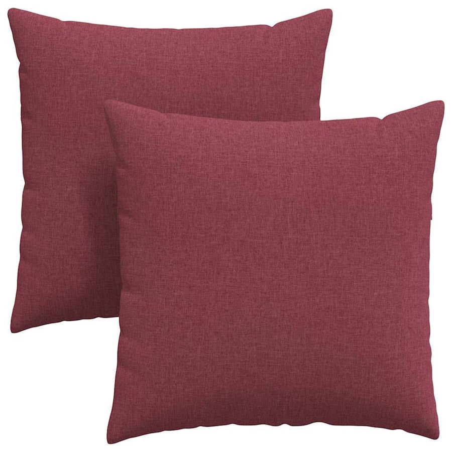 Sofa Kussens Wijnrood Stof