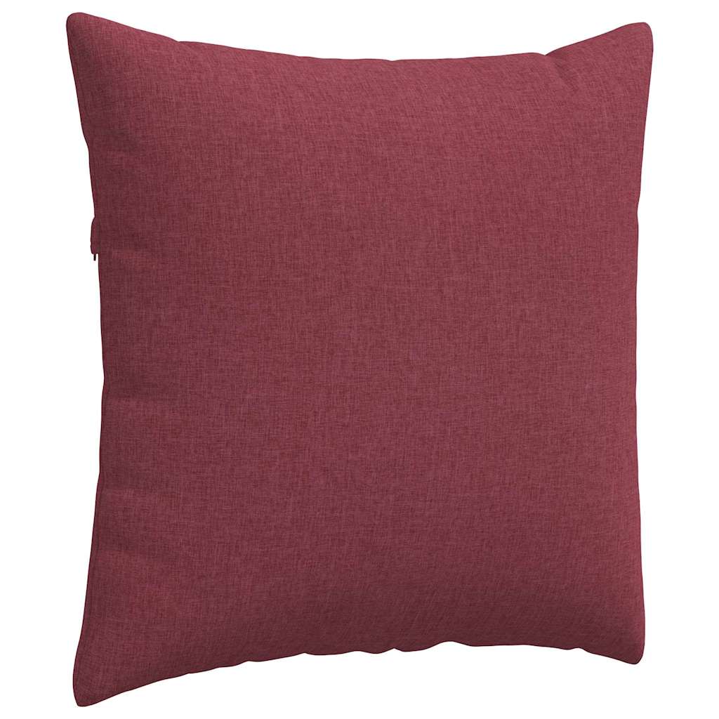Sofa Kussens Wijnrood Stof