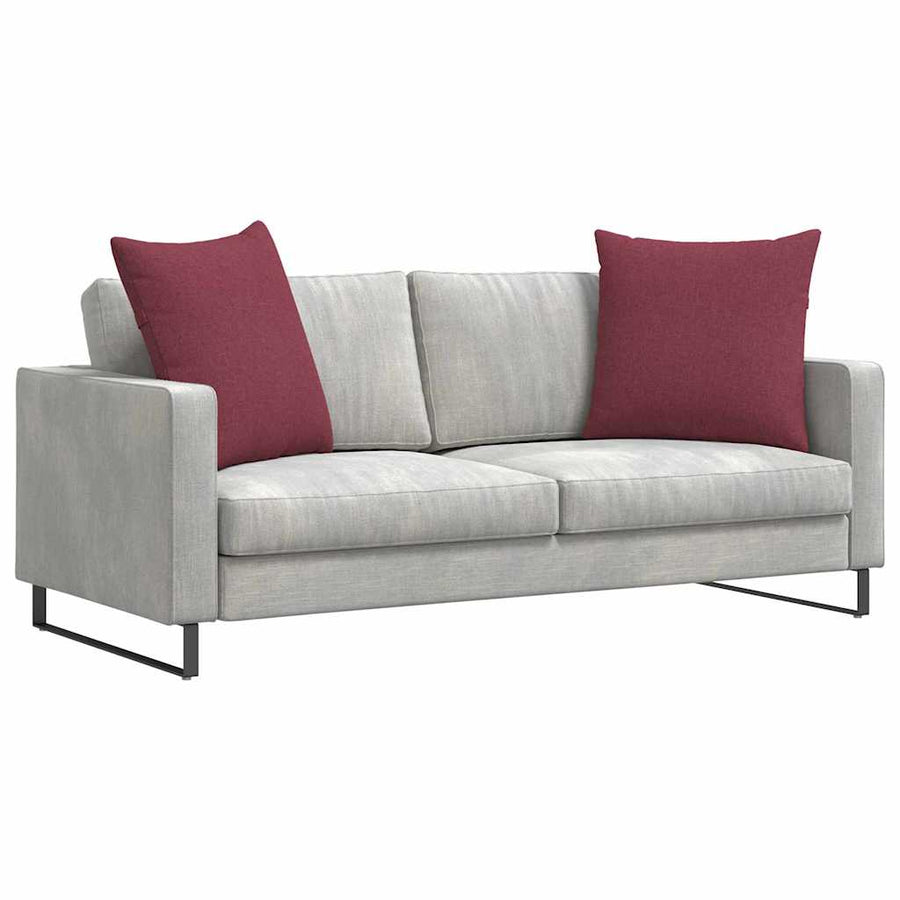 Sofa Kussens Wijnrood Stof