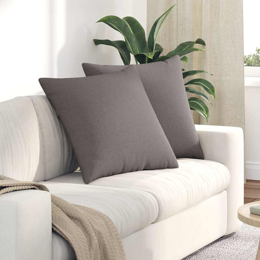 Sofa Kussens Taupe Stof