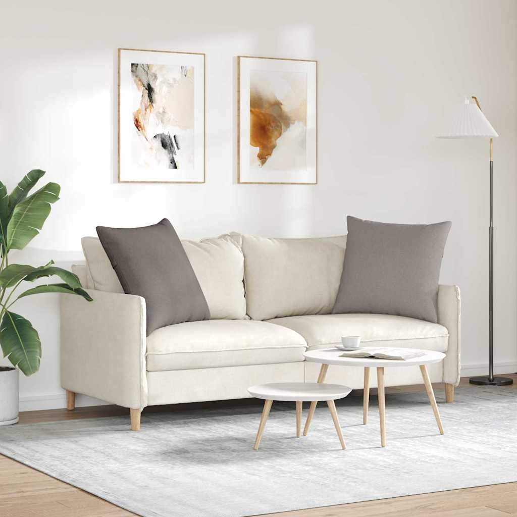 Sofa Kussens Taupe Stof