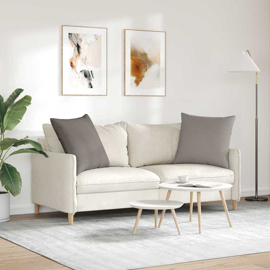 Sofa Kussens Taupe Stof