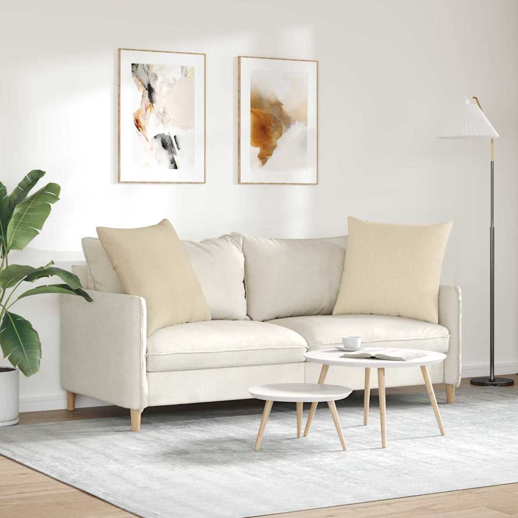 Sofa Kussens Crème Stof