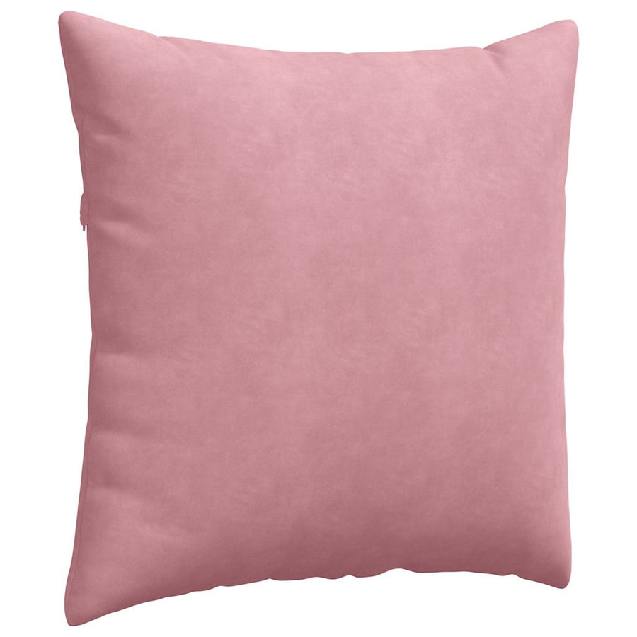 Sofa Kussens 2 pcs Roze 80 x 80 cm Katoen Stof