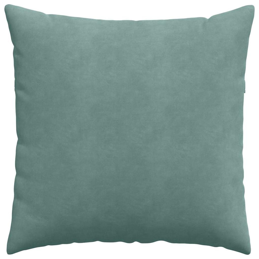 Sofa Kussens 2 pcs Zeegroen 80 x 80 cm Katoen Stof