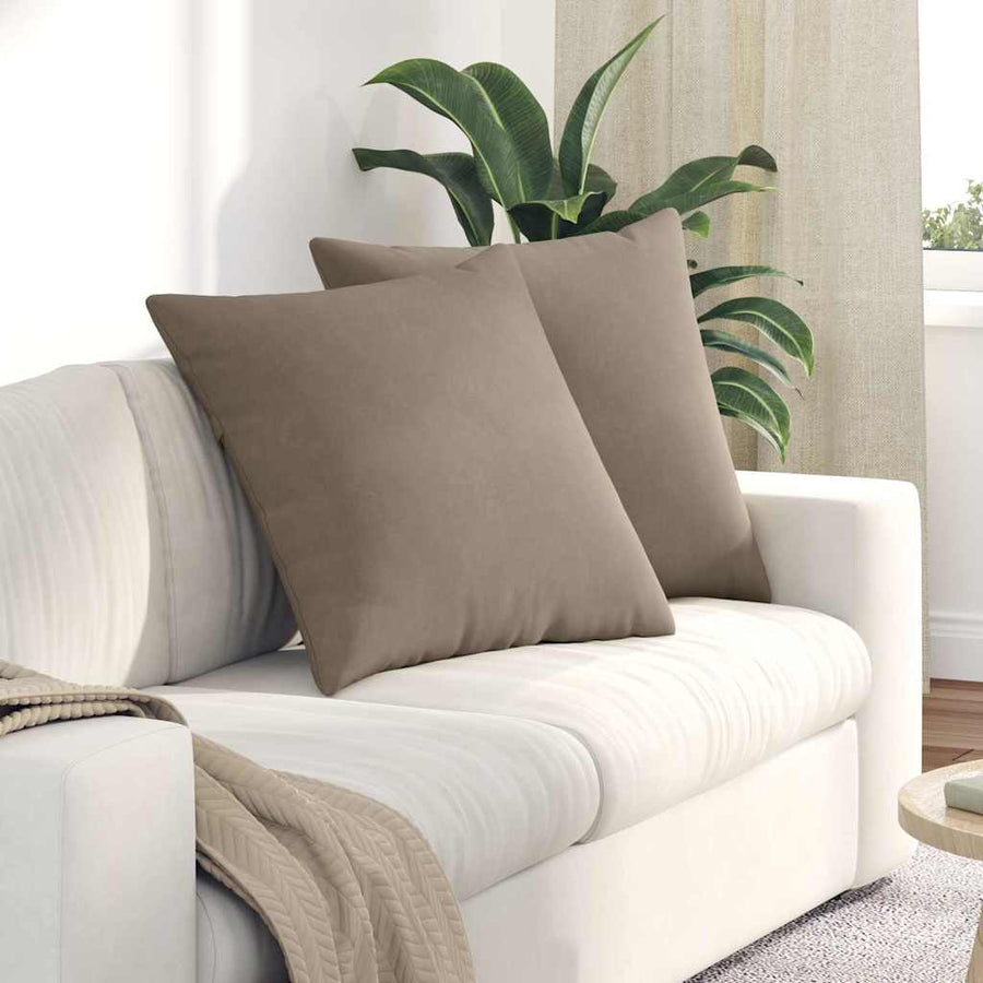 Sofa kussens Taupe Stof
