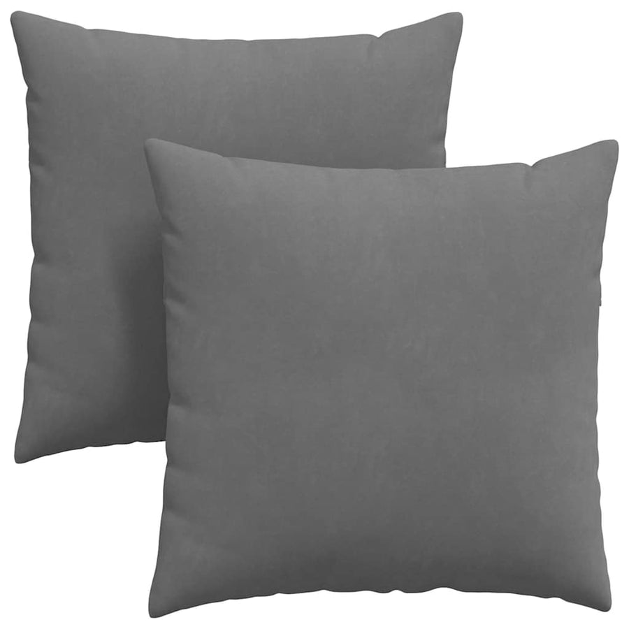 Sofa kussens Donkergrijs Stof