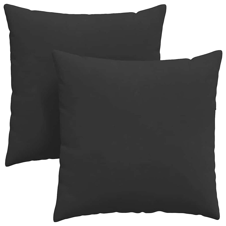 Sofa kussens Zwart Stof