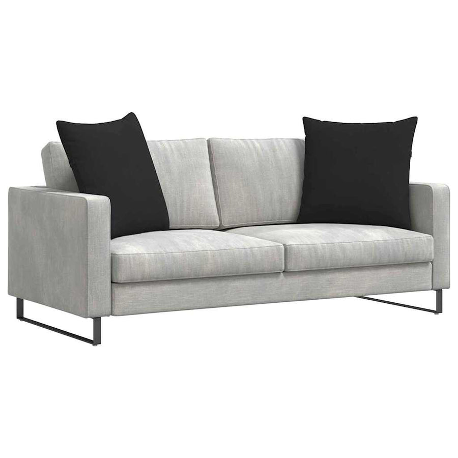 Sofa kussens Zwart Stof