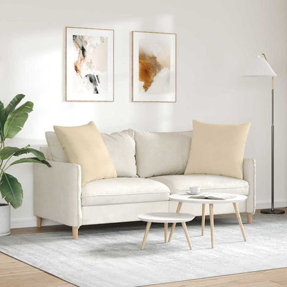Sofa kussens Crème Stof