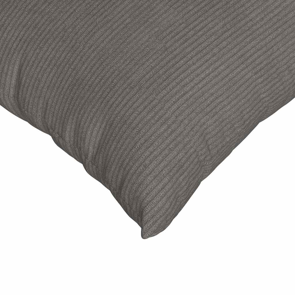 Sofa Kussens 2 pcs Lichtgrijs 80 x 80 cm Katoen Stof