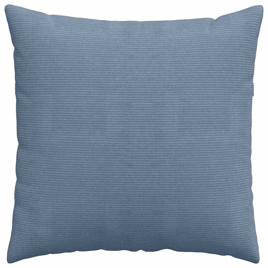 Sofa Kussens 2 pcs Blauw 80 x 80 cm Katoen Stof
