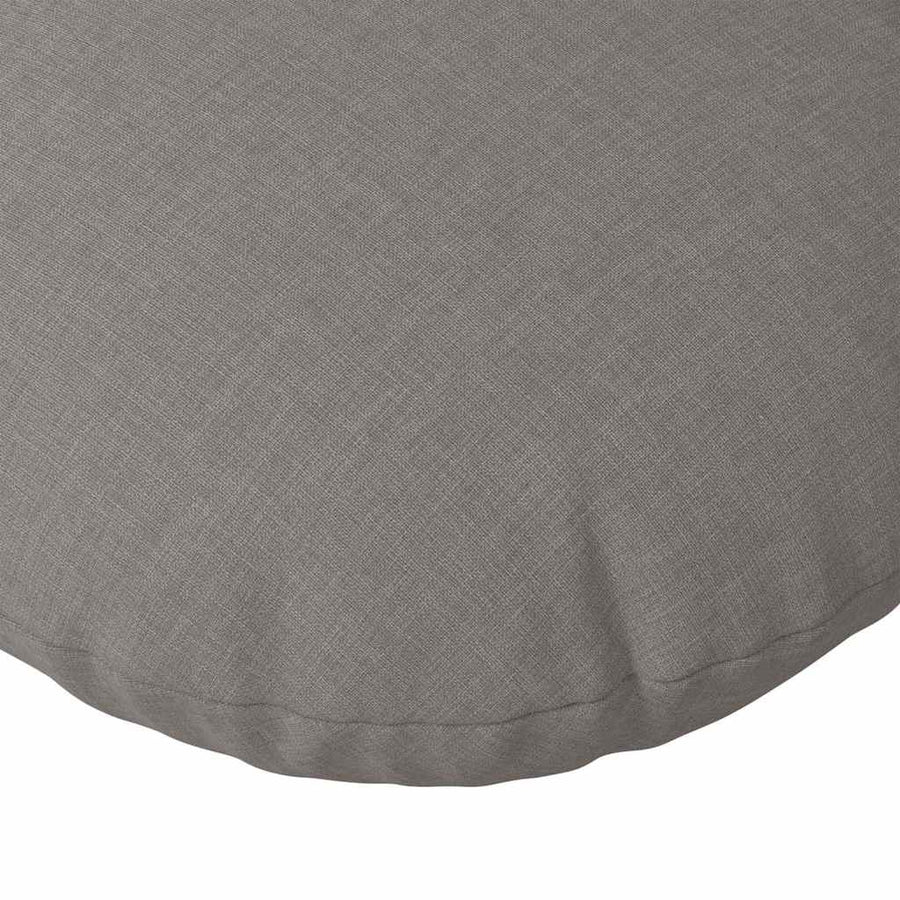 Zitkussens 2 pcs Taupe Ø30 x 13 cm Stof