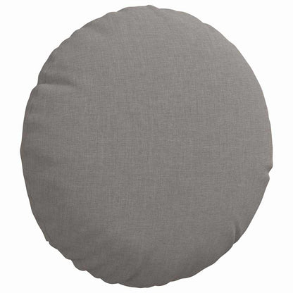Zitkussens 2 pcs Taupe Ø30 x 13 cm Stof