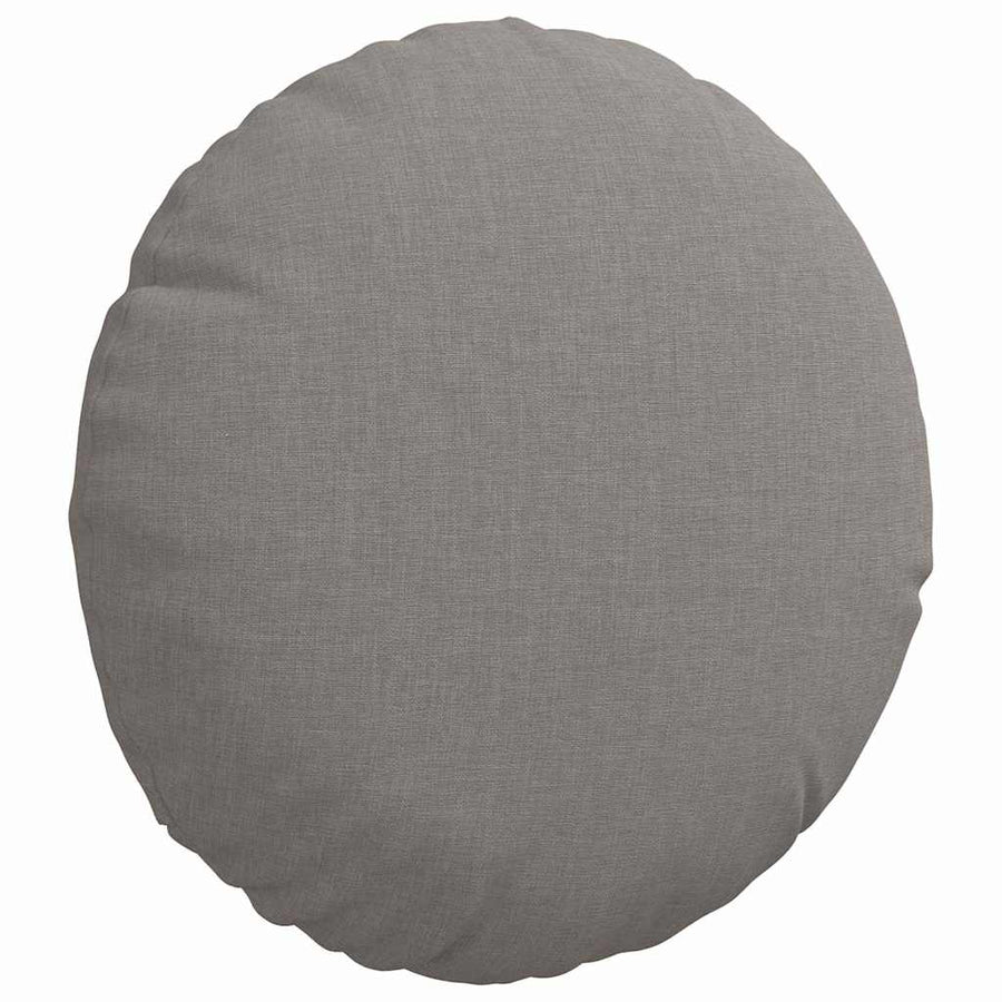 Zitkussens 2 pcs Taupe Ø30 x 13 cm Stof