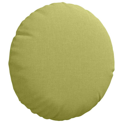 Zitkussens 2 pcs Lichtgroen Ø30 x 13 cm Stof