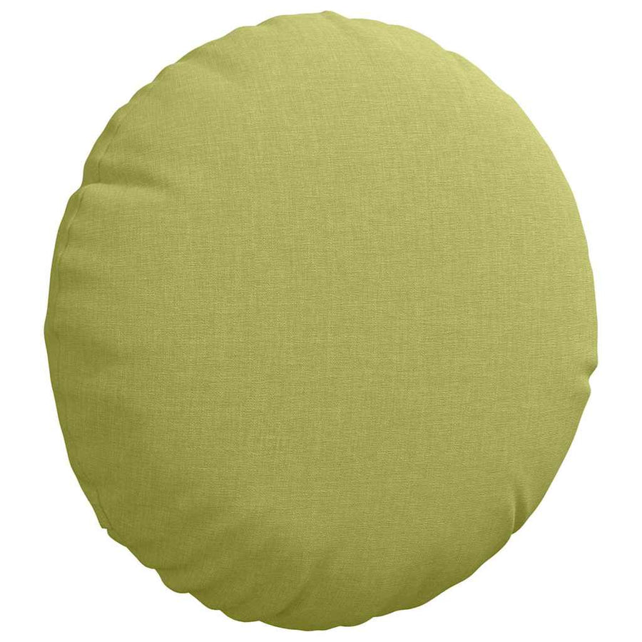 Zitkussens 2 pcs Lichtgroen Ø30 x 13 cm Stof