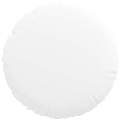 Zitkussens 2 pcs Wit Ø30 x 13 cm Stof