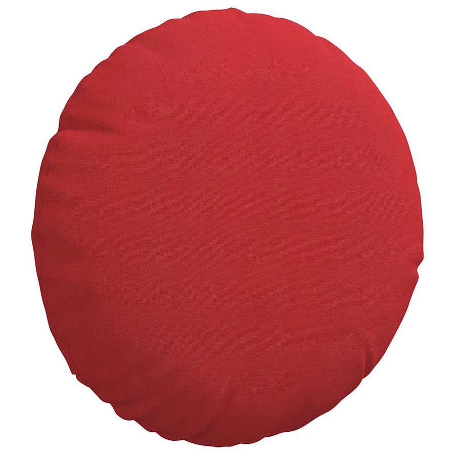 Zitkussens 2 pcs Rood Ø30 x 13 cm Stof