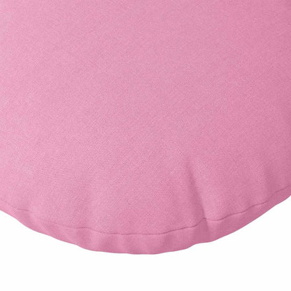 Zitkussens 2 pcs Roze Ø30 x 13 cm Stof
