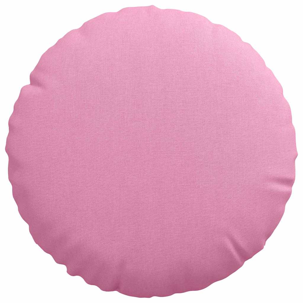 Zitkussens 2 pcs Roze Ø30 x 13 cm Stof