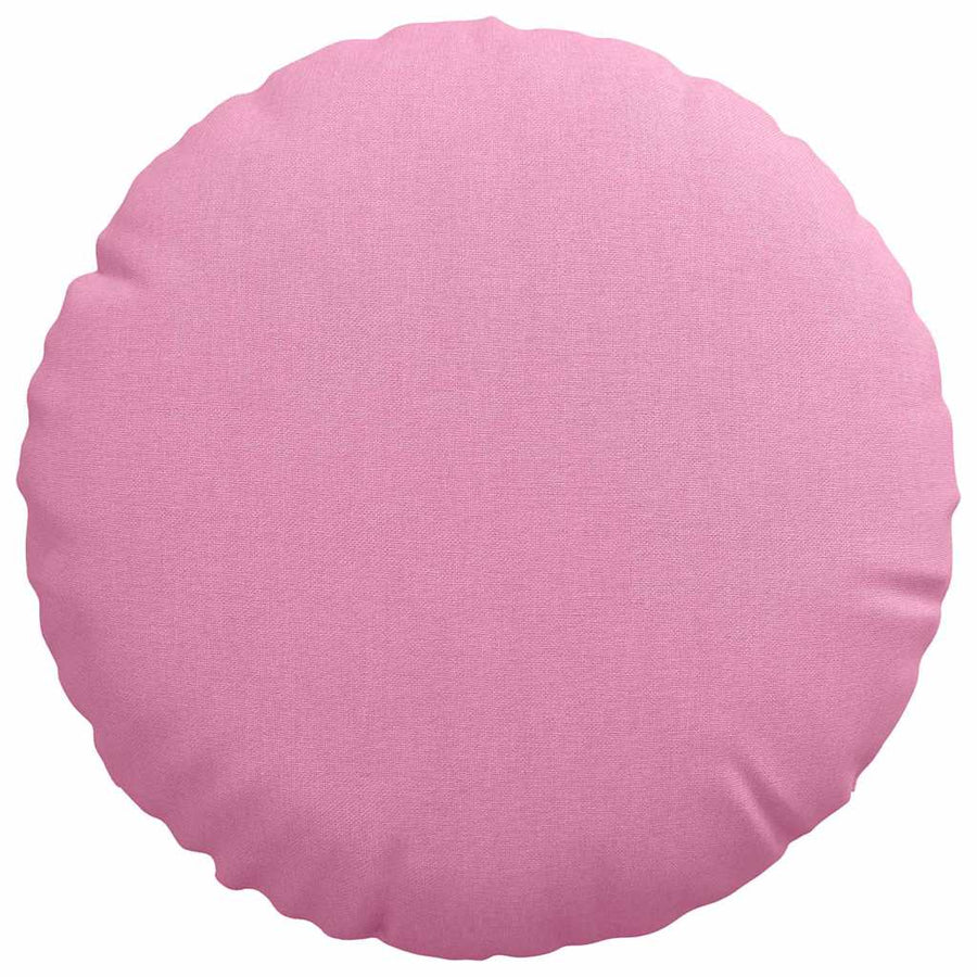 Zitkussens 2 pcs Roze Ø30 x 13 cm Stof