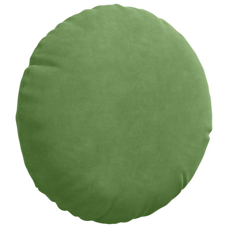 Zitkussens 2 pcs Lichtgroen Ø 40 x 13 cm Fluweel
