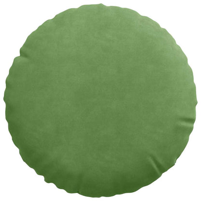 Zitkussens 2 pcs Lichtgroen Ø 40 x 13 cm Fluweel