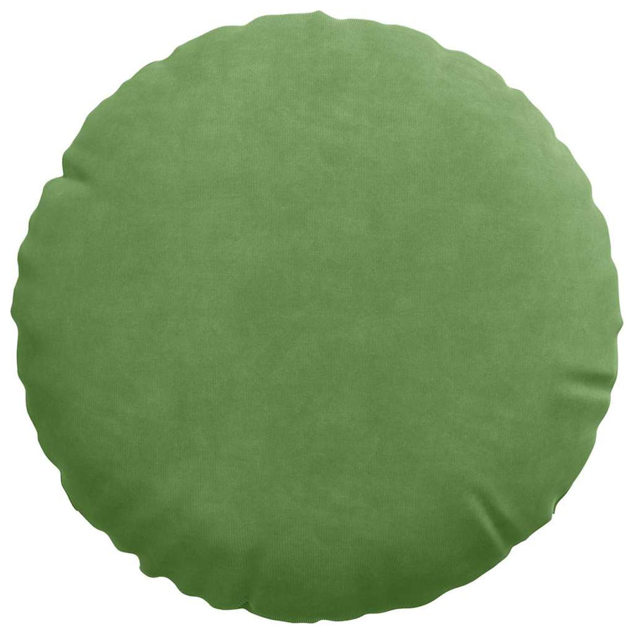 Zitkussens 2 pcs Lichtgroen Ø 40 x 13 cm Fluweel