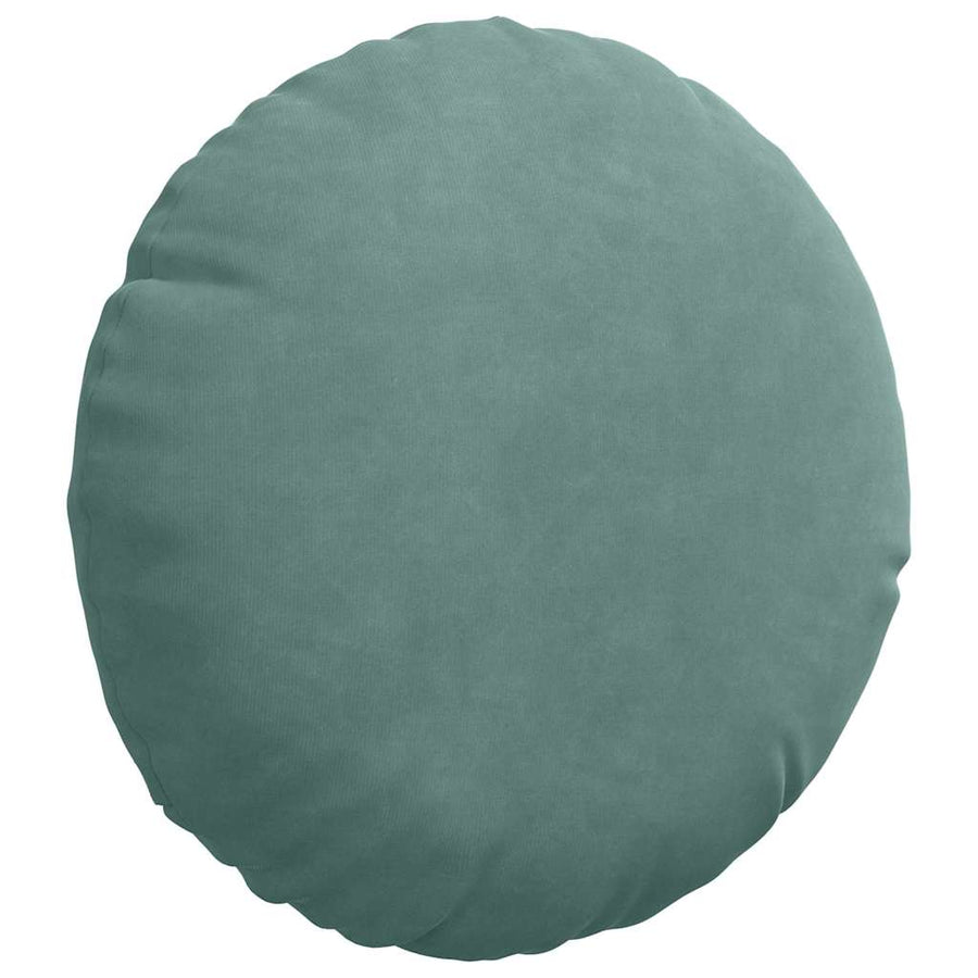 Zitkussens 2 pcs Zeegroen Ø 40 x 13 cm Fluweel