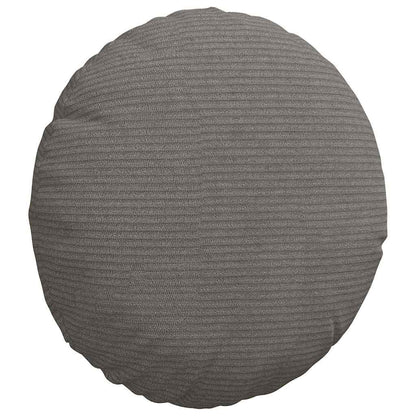 Zitkussens 2 pcs Lichtgrijs Ø 30 cm Katoen Stof