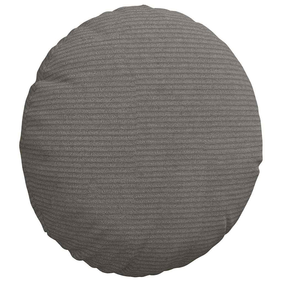 Zitkussens 2 pcs Lichtgrijs Ø 30 cm Katoen Stof