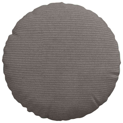 Zitkussens 2 pcs Lichtgrijs Ø 30 cm Katoen Stof