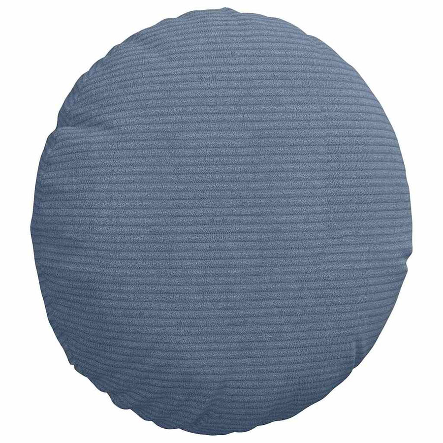 Zitkussens 2 pcs Blauw Ø 30 cm Katoen Stof