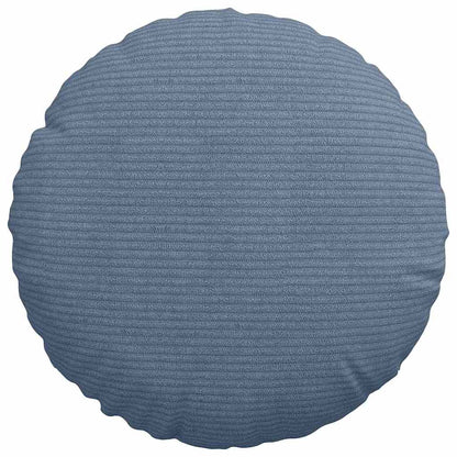 Zitkussens 2 pcs Blauw Ø 30 cm Katoen Stof