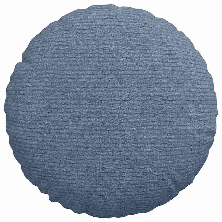 Zitkussens 2 pcs Blauw Ø 30 cm Katoen Stof