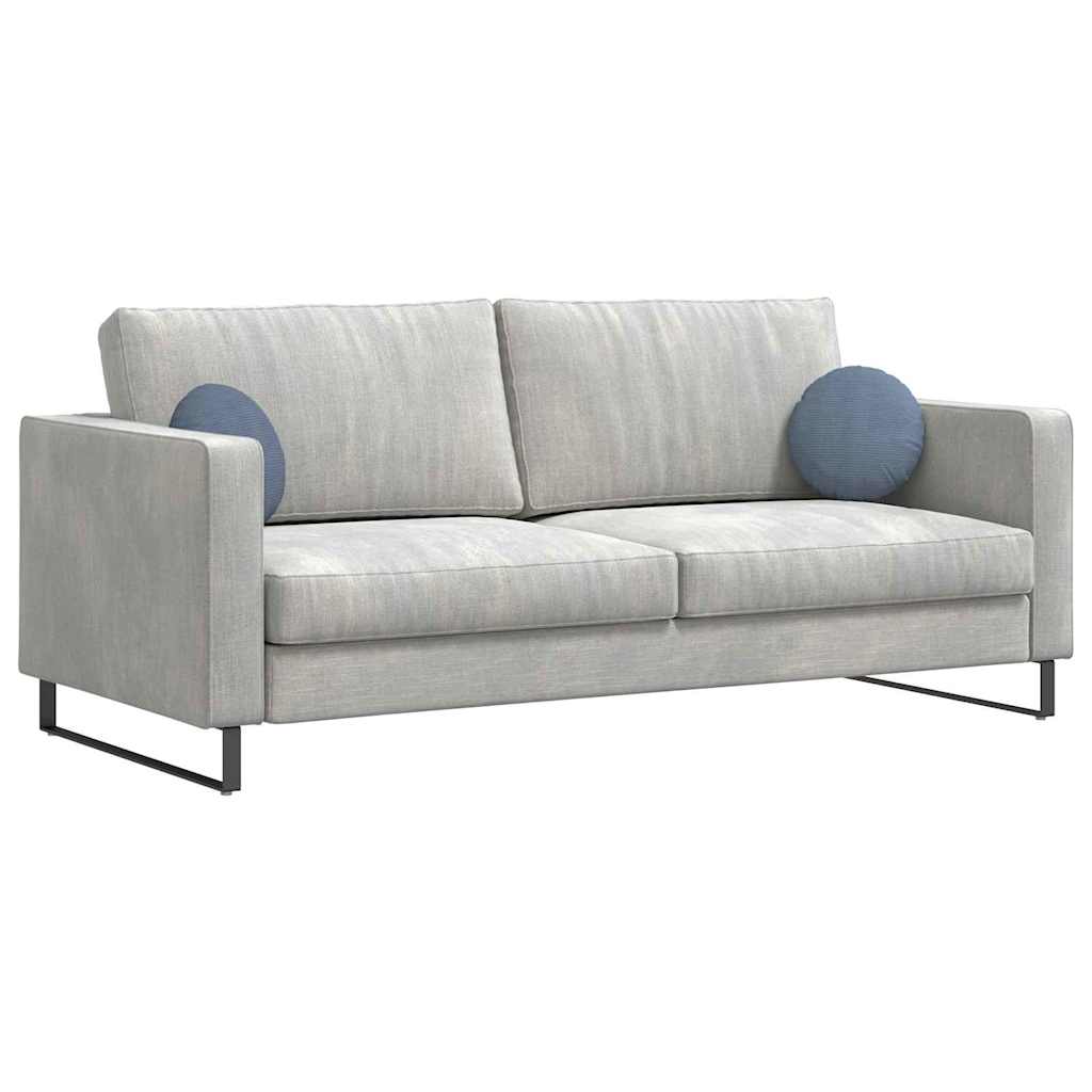 Zitkussens 2 pcs Blauw Ø 30 cm Katoen Stof