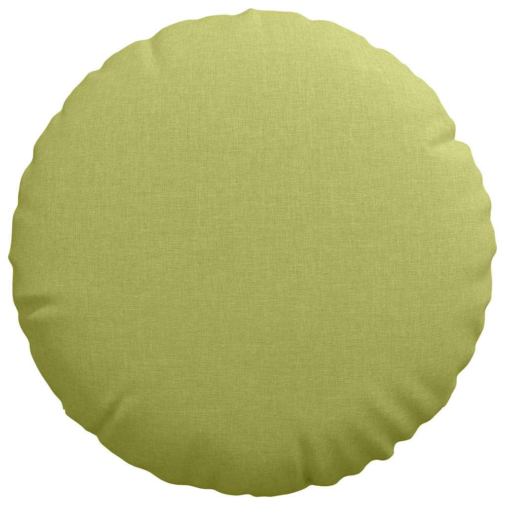Zitkussens 2 pcs Lichtgroen Ø40 x 13 cm Stof