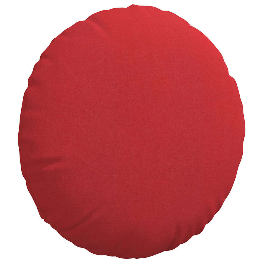 Zitkussens 2 pcs Rood Ø40 x 13 cm Stof