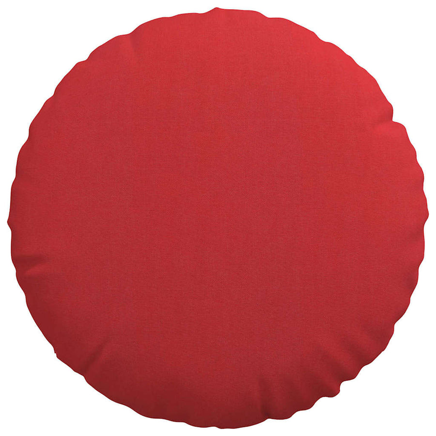 Zitkussens 2 pcs Rood Ø40 x 13 cm Stof