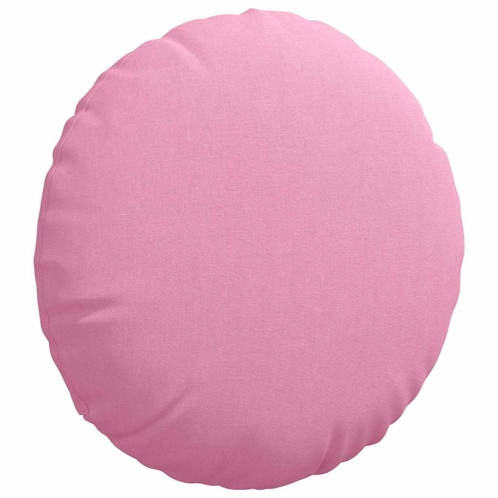 Zitkussens 2 pcs Roze Ø40 x 13 cm Stof