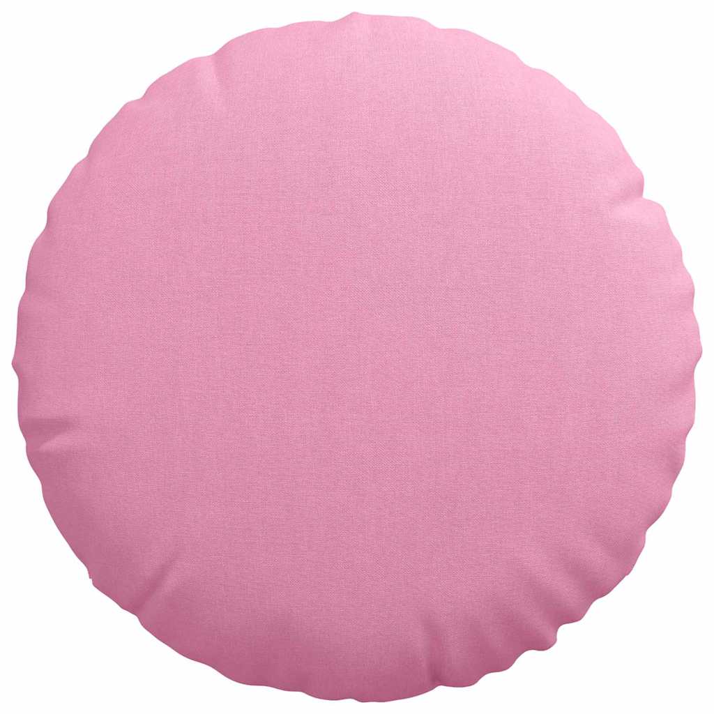 Zitkussens 2 pcs Roze Ø40 x 13 cm Stof