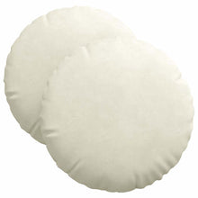 Zitkussens 2 pcs Crème Ø 40 x 13 cm Fluweel