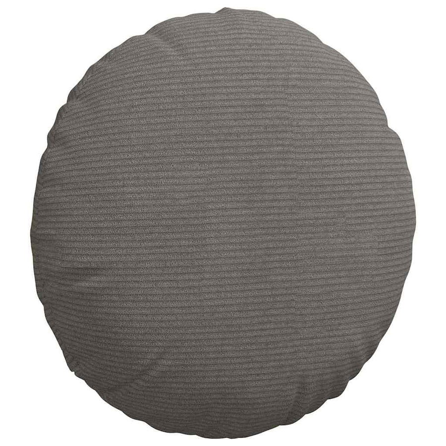 Zitkussens 2 pcs Lichtgrijs Ø 40 cm Katoen Stof