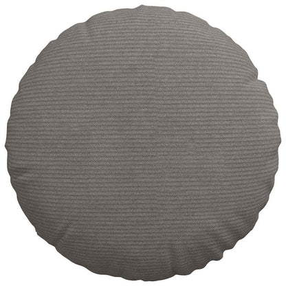 Zitkussens 2 pcs Lichtgrijs Ø 40 cm Katoen Stof