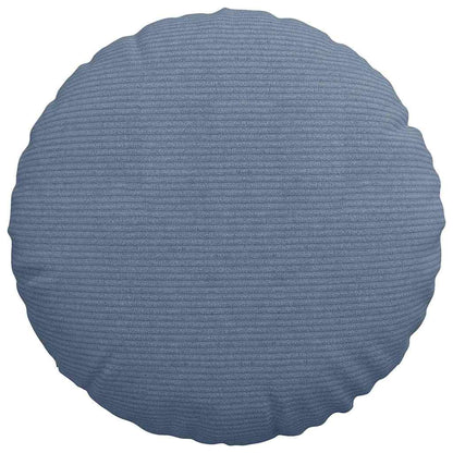 Zitkussens 2 pcs Blauw Ø 40 cm Katoen Stof
